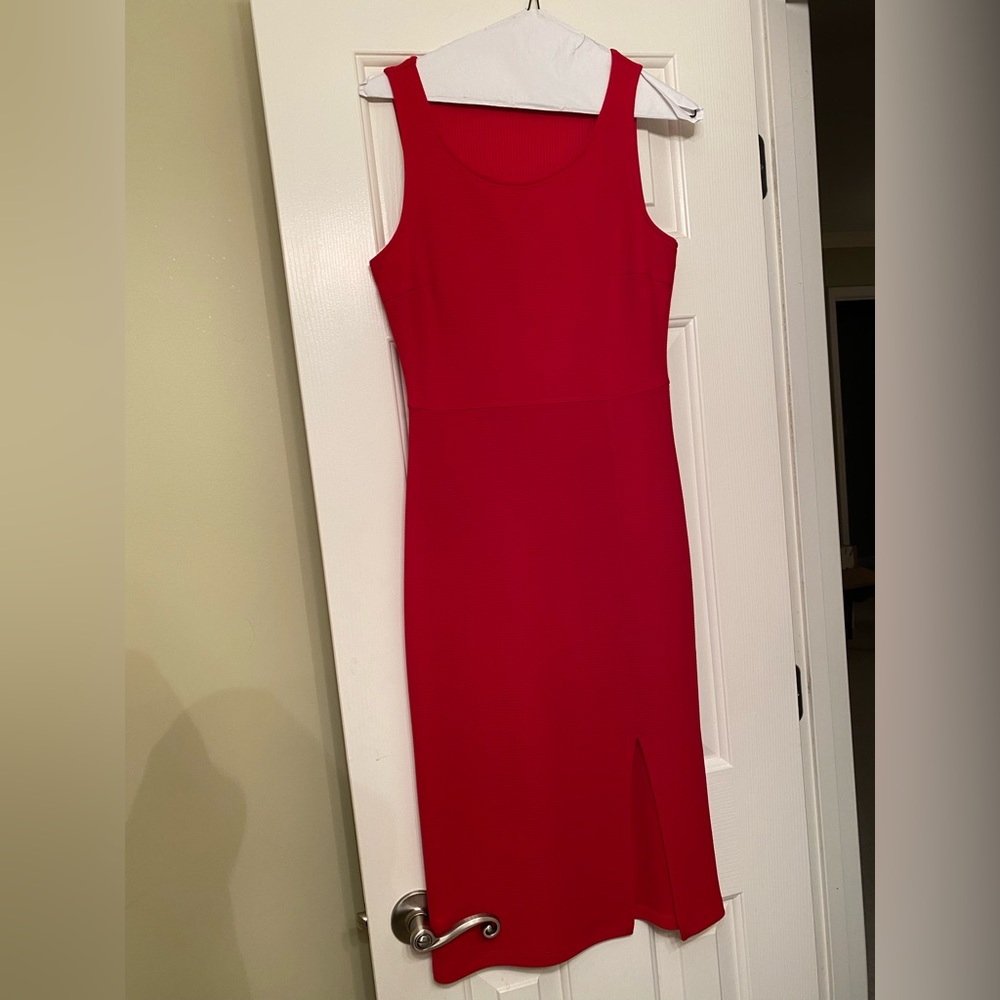 Red dress